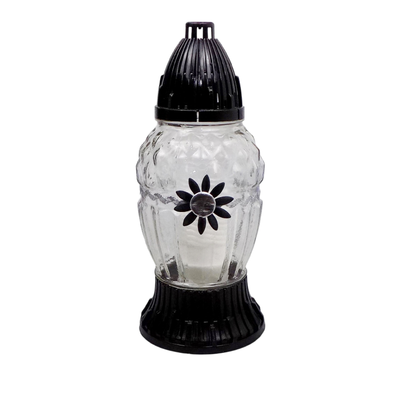 Лампадка скляна ромашка 552U Ozdoba 20 год