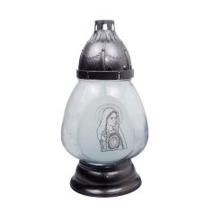 Лампадка скляна велика Марія Koniak4