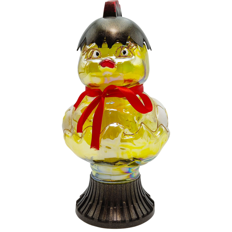 Лампадка скляна велике курча Великоднє Kurczak1 38год
