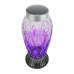 Лампадка на сонячній батареї скляна LP593 Solar Violet