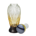 Лампадка на сонячній батареї скляна LP593 Solar Yellow