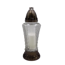 Лампадка скляна середня LP766U 33 год