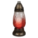 Лампадка скляна середня великоднє яйце мікс LPJ2 Mal 20год червона