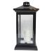 Лампадка капличка класична чорна Lampion L26 28см
