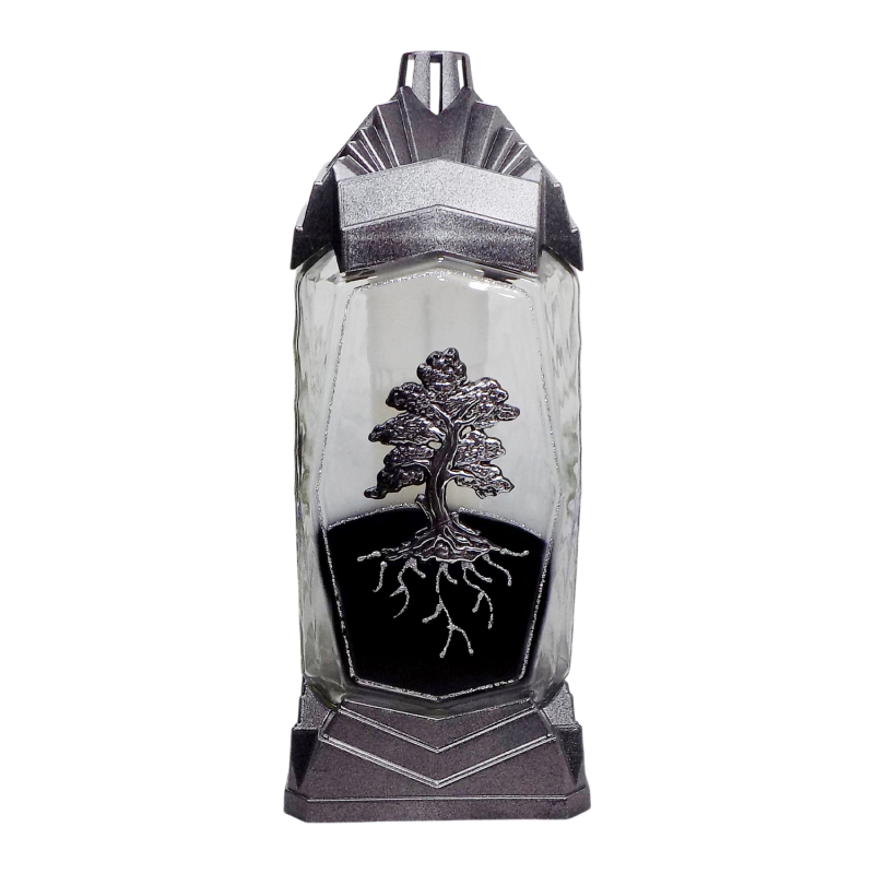 Лампадка скляна квадратна New York 45 год