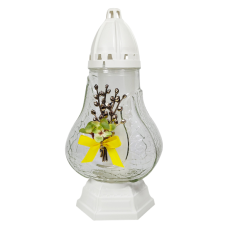 Лампадка скляна середня Великодня Roza Stroik Jajko