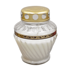 Лампадка скляна заливна LP680p 26год прозора