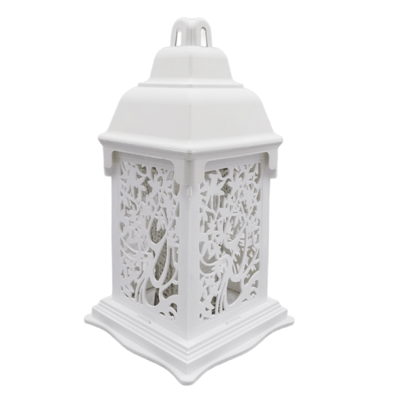 Лампадка велика ажурна Білий вазон 33год