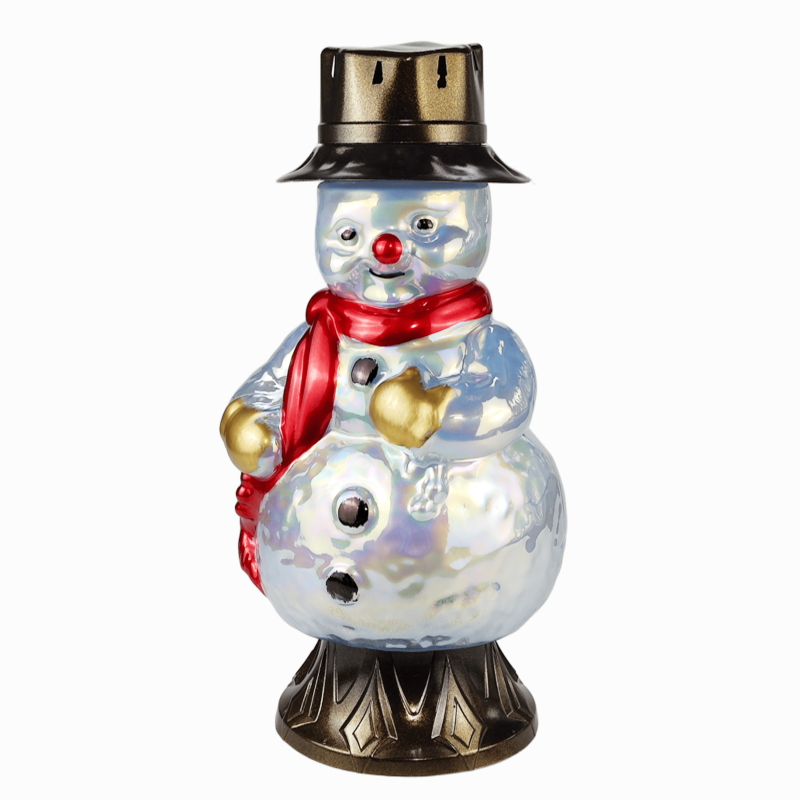 Новорічний декоративний Сніговик у Шапці
