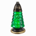 Лампадка новорічна скляна Святкова ялинка середня CH-2 24см Лампадка новорічна скляна Святкова ялинка середня CH-2 24см