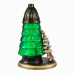 Лампадка новорічна скляна Святкова ялинка середня CH-2 24см Лампадка новорічна скляна Святкова ялинка середня CH-2 24см