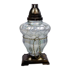 Лампадка скляна велика Gloria 45 год