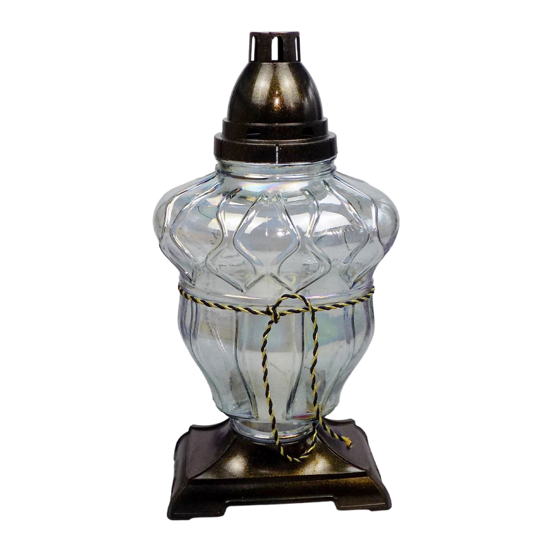 Лампадка скляна велика Gloria 45 год