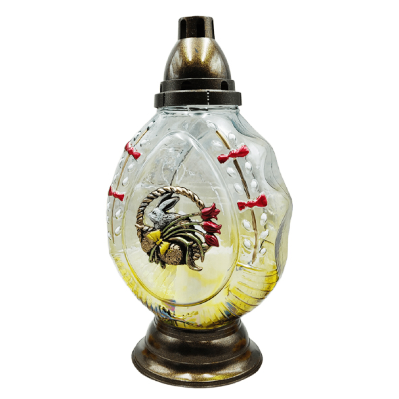 Лампадка скляна велика Великодня LPD Jajko Ozdobne 60год