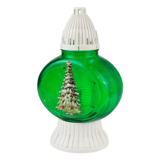 Лампадка скляна новорічна овал LP206