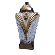 Лампадка скляна велика LPD Faraon 45год бронзова