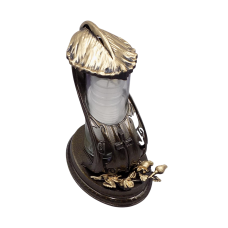 Лампадка скляна середня Lampa Lisc2 бронзова 14год