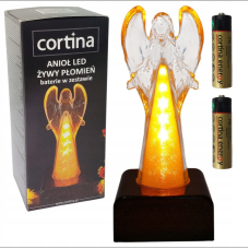 Світлодіодна свічка Led Cortina у формі Ангела Aniol Zywy Plomien 15,5см