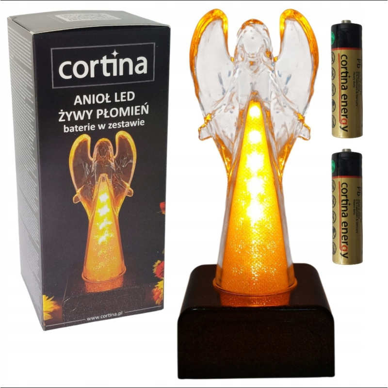 Світлодіодна свічка Led Cortina у формі Ангела Aniol Zywy Plomien 15,5см