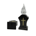 Свічка Led-гібрид (акумулятор +сонце) Sunlight Жовта