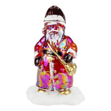 Лампадка новорічна Святий Миколай / Дід Мороз Іридіум