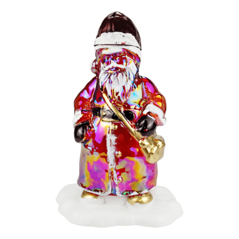 Лампадка новорічна Святий Миколай / Дід Мороз Іридіум