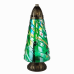 Лампадка ялинка велика Новорічна Спіраль Пласка зелена 40см