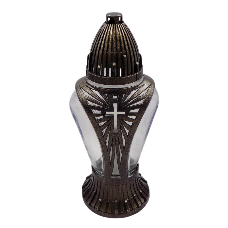 Лампадка скляна середня Sarkofag mini 20год