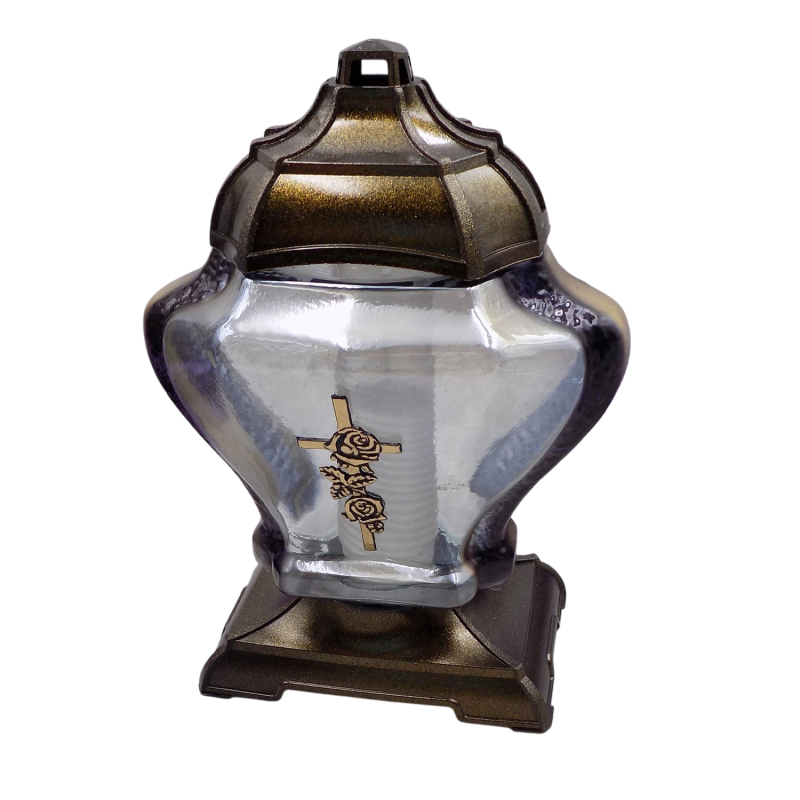 Лампадка скляна велика Urna 33год