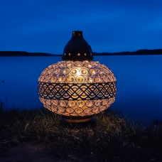 Лампадка велика ажурна ручної роботи Waza Premium