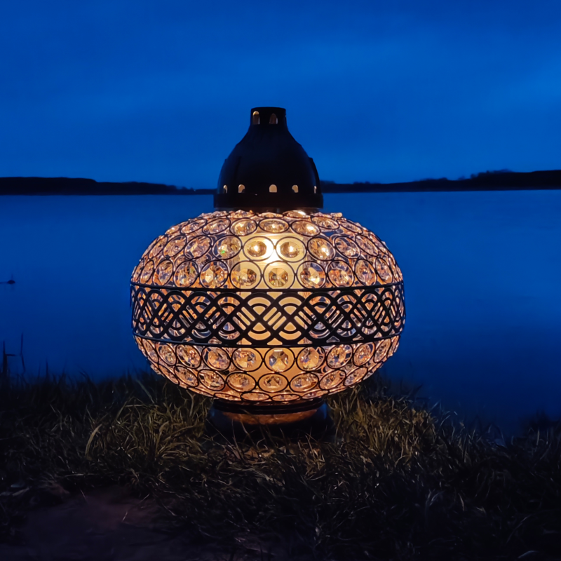 Лампадка велика ажурна ручної роботи Waza Premium