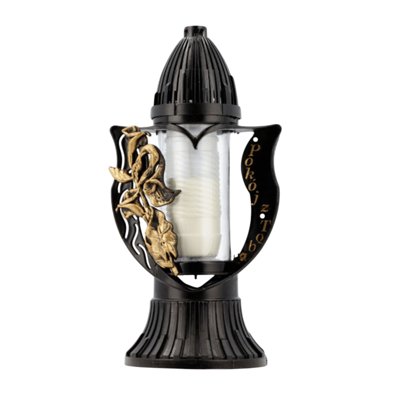 Лампадка серце з калою золотистою Wazon 3D 20год