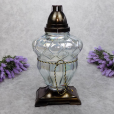 Лампадка скляна велика Gloria 45 год