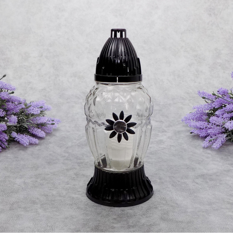 Лампадка скляна ромашка 552U Ozdoba 20 год