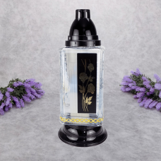 Лампадка скляна велика квадратна LPD54макс 45год