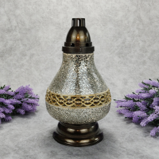 Лампадка скляна елегантна Witraz Karafka  золотиста