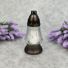 Лампадка скляна маленька мікс Promien mini 14год прозорий