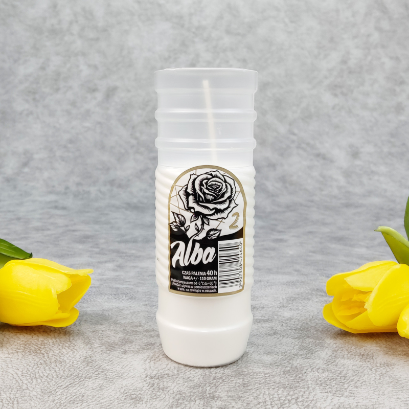 Змінна свічка Ignis вклад до лампадки Alba2 40год