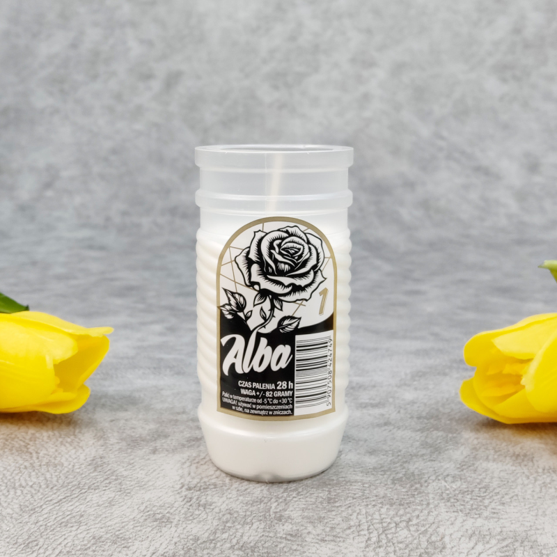 Змінна свічка Ignis вклад до лампадки Alba1 28год