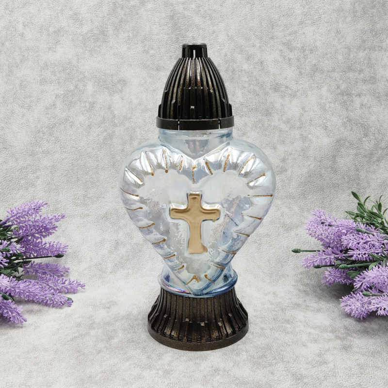 Лампадка скляна серце Serce Male 33 год Лампадка скляна серце Serce Male 33 год