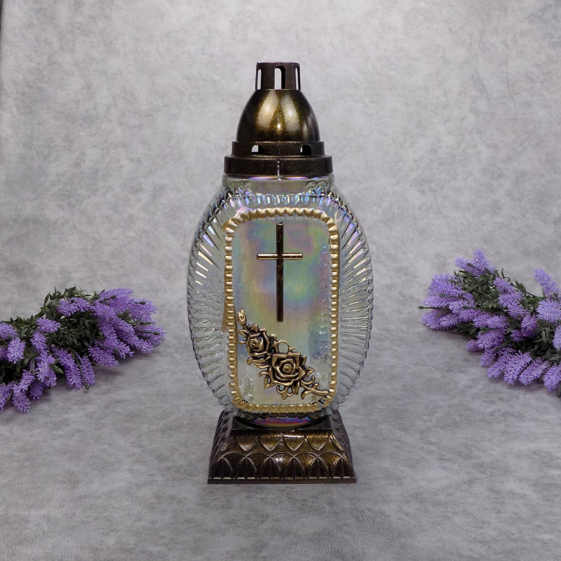 Лампадка скляна велика Owal OK1 45 год