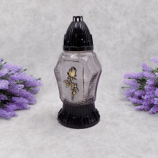 Лампадка скляна з декором LP566U 20год