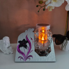 Лампадка на сонячній батареї Сонячна квітка нержавіюча сталь