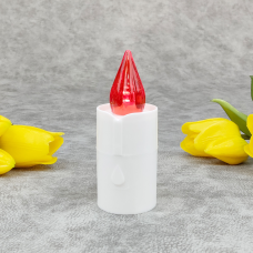 Свічка на батарейках мікс Led MD1 10 см Червоний