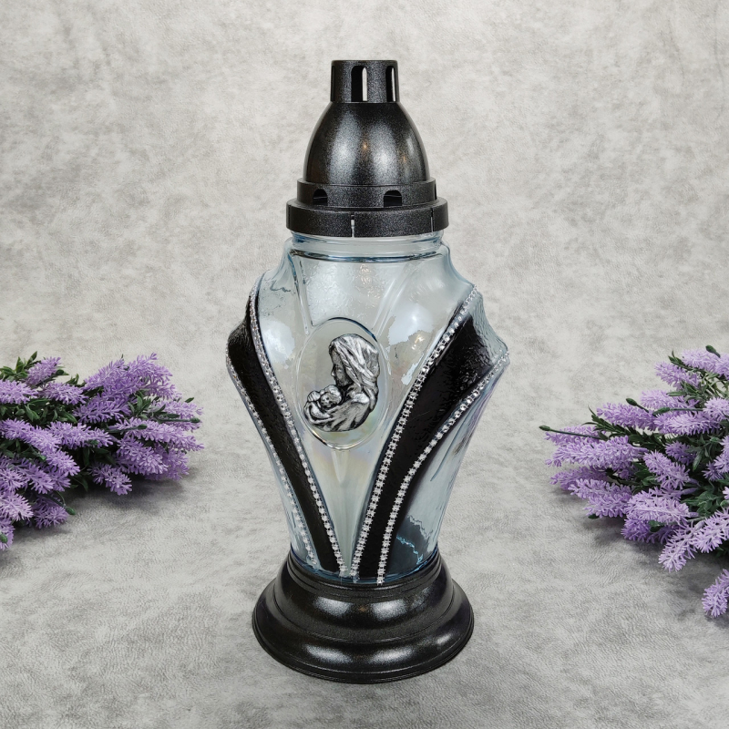 Лампадка скляна середня Марія Faraon