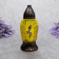 Лампадка скляна Вічна Троянда жовта LP565U 20год