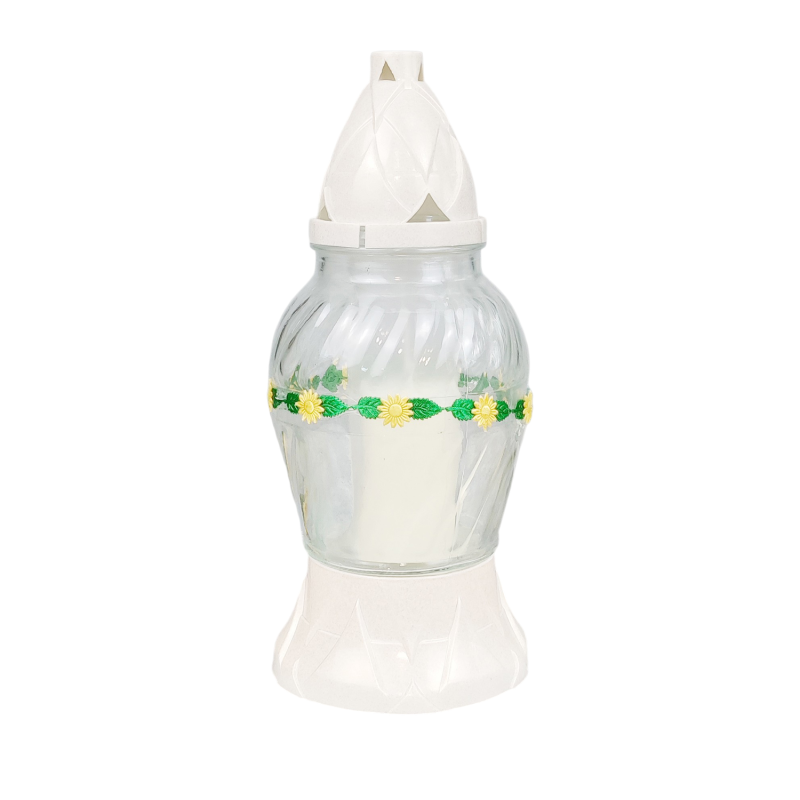 Лампадка скляна середня весняна LP07 Tasma 20год