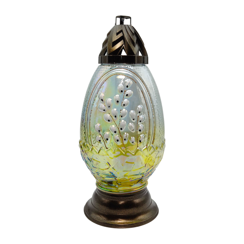 Лампадка скляна велика великодня Kropka 45год