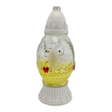 Лампадка скляна великодня середня LPJ3 Kosz