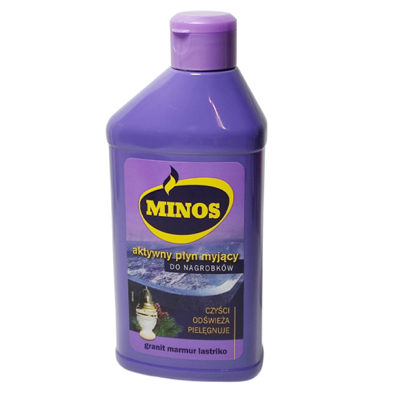 Засіб для миття надгробків, пам'ятників та інших поверхонь із полірованого каменю Minos